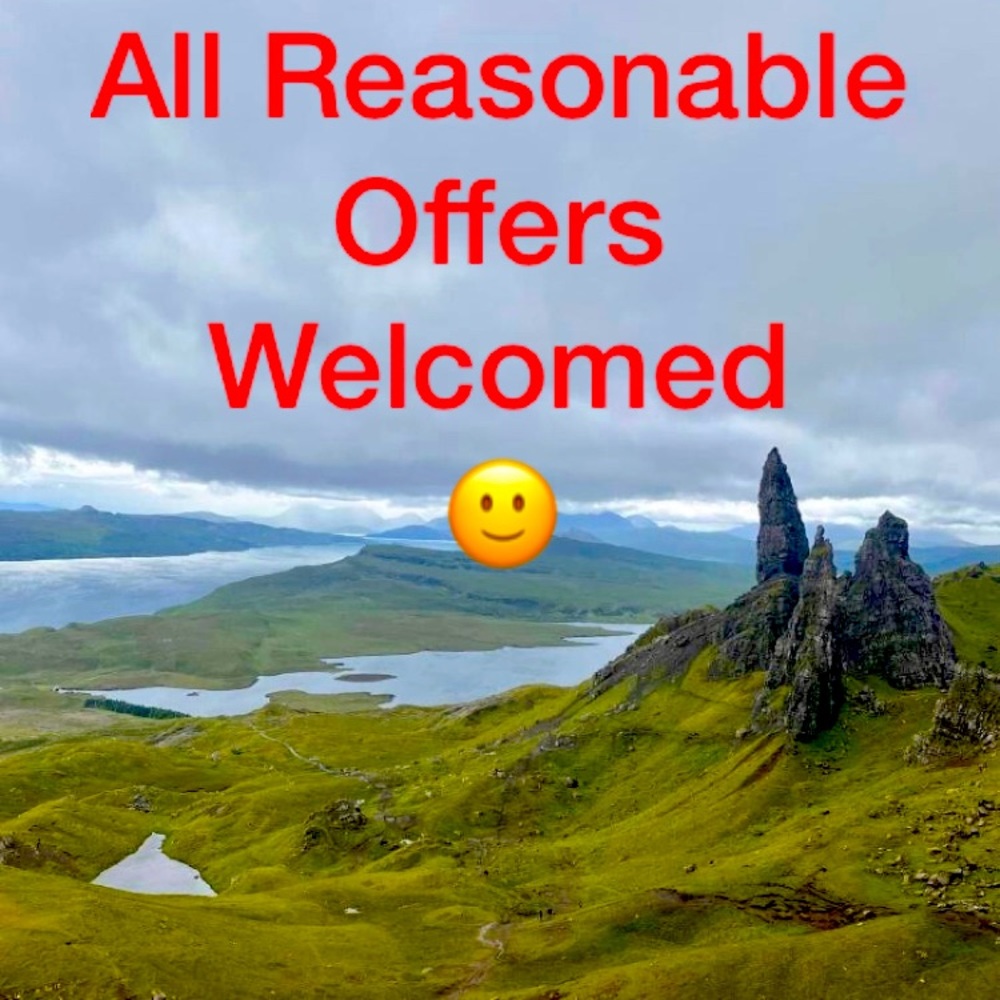 All reasonable offers welcomed 😎